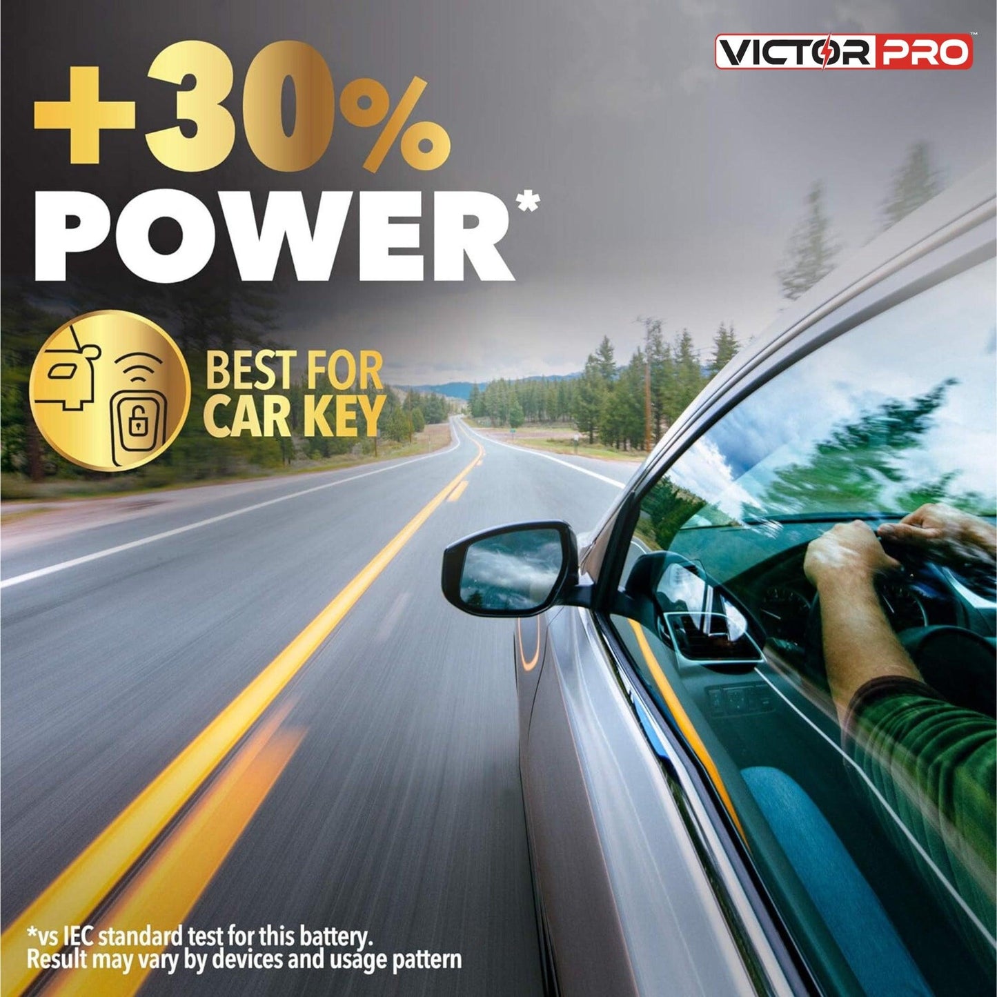 VictorPro CR2032 3V LITHIUM COIN BATTERY - HIGH PERFORMANCE GUARANTEED - VictorPro