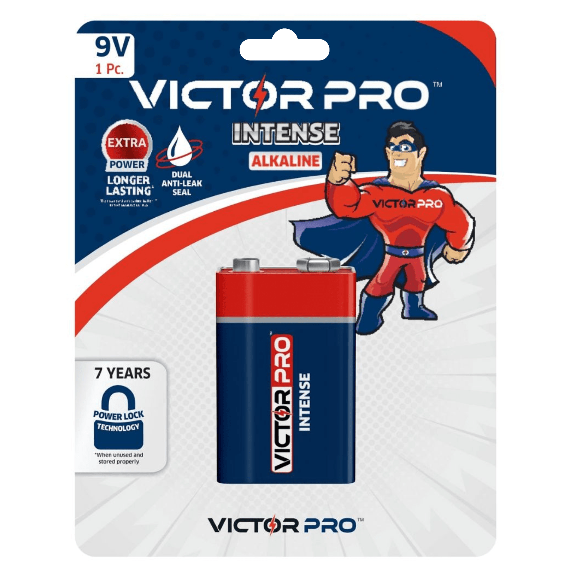 VictorPro Intense 9V Alkaline Battery - VictorPro