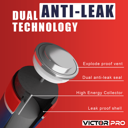 dual anti leak seal victorpro intense alkaline battery